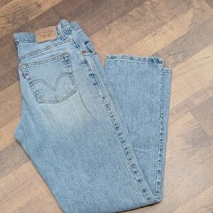 Levi's Light Blue 550 Tapered Jeans Sz 10M